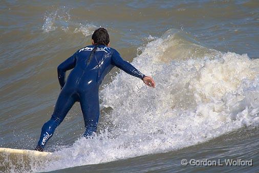 Gulf Surfer_41681.jpg - Photographed along the Gulf coast on Mustang Island near Corpus Christi, Texas, USA.